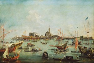 昇天の日、サンニコロデルリドの前にあるブセンタウルの総督、1766-70年頃